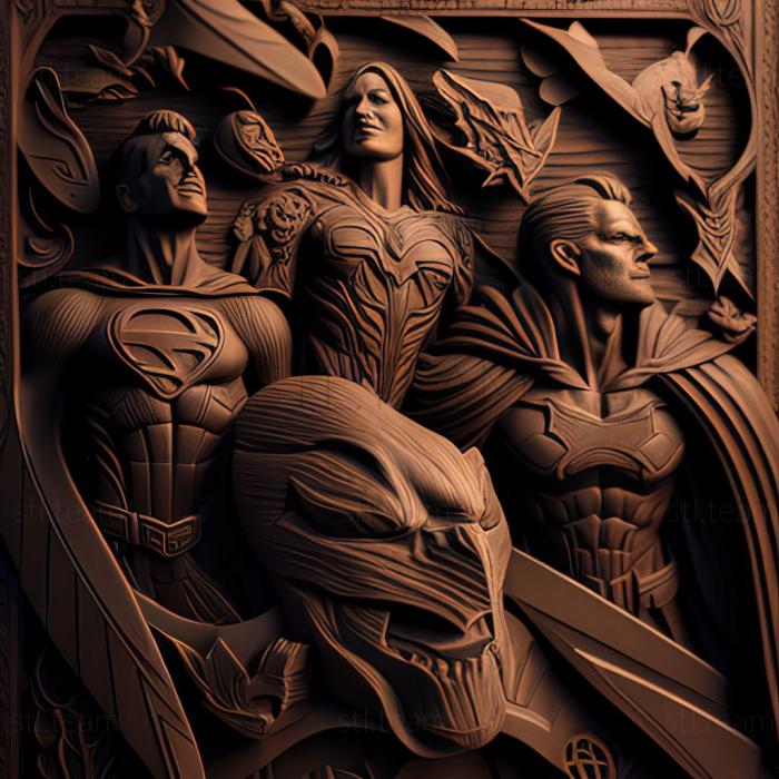 3D model Zack Snyders Justice League (STL)